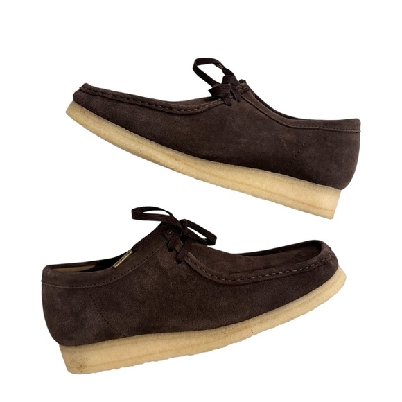 Clark’s Mens Wallabee Brown Suede NWOB